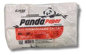 COD 7845 PAPEL HIG INT CAI CAI PACOTE COM 200 FLS PANDA IMP0011